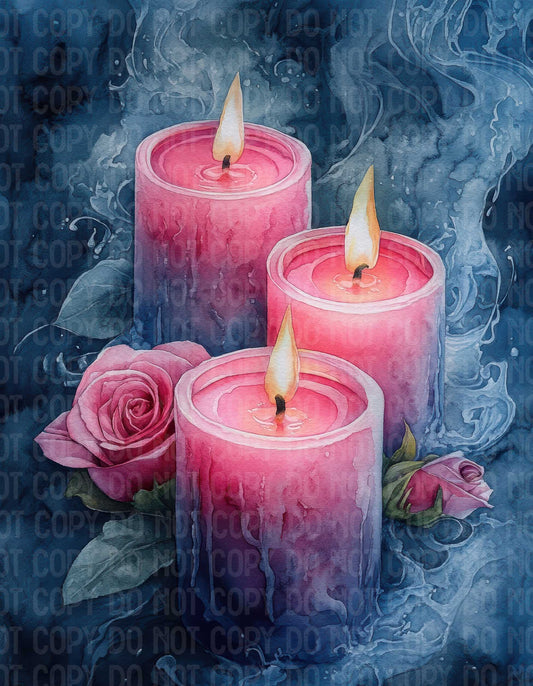 Pink Candles