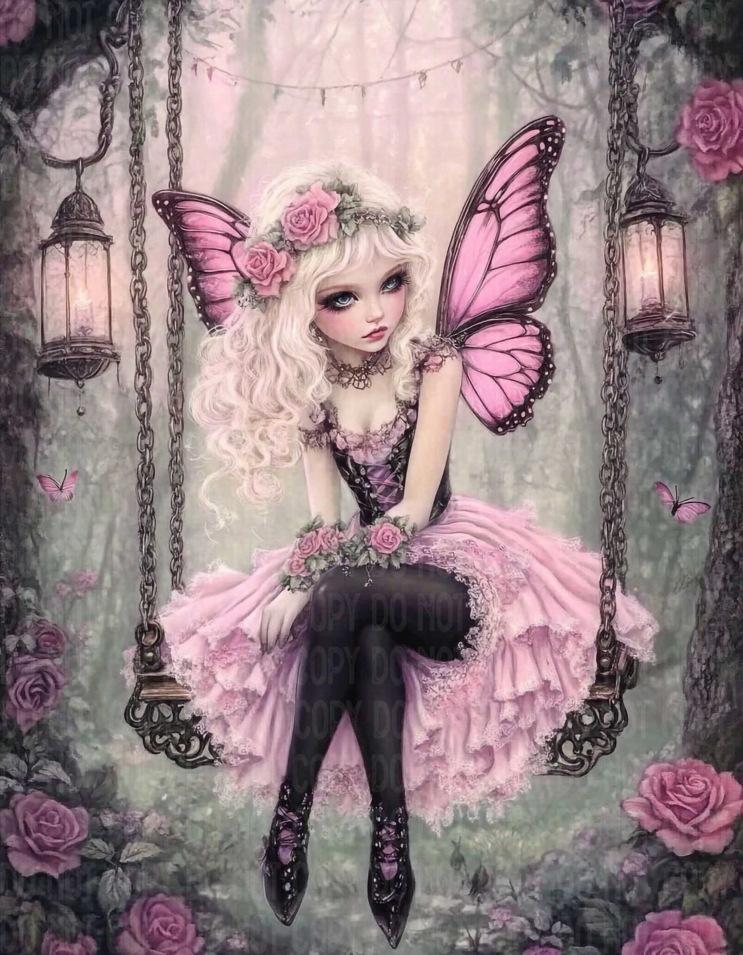Pink Fairy Swing