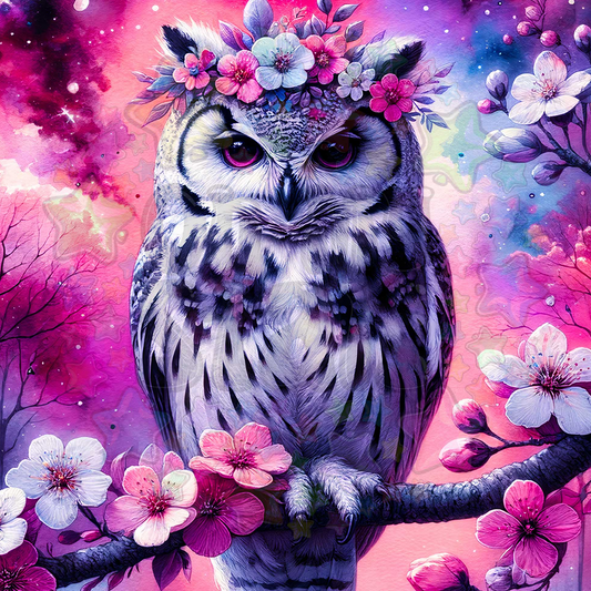 Pink Sky Owl