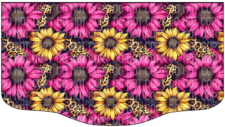 Pink Yellow Sunflowers