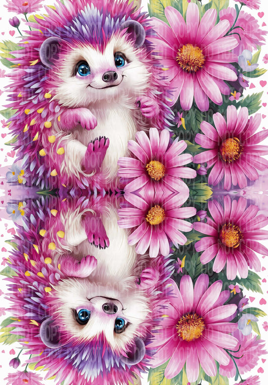 Pink Hedgehog