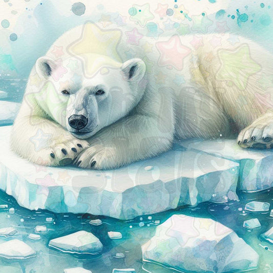 Polar Bear on Ice