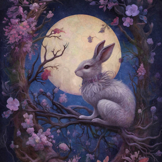 Purple Night Rabbit