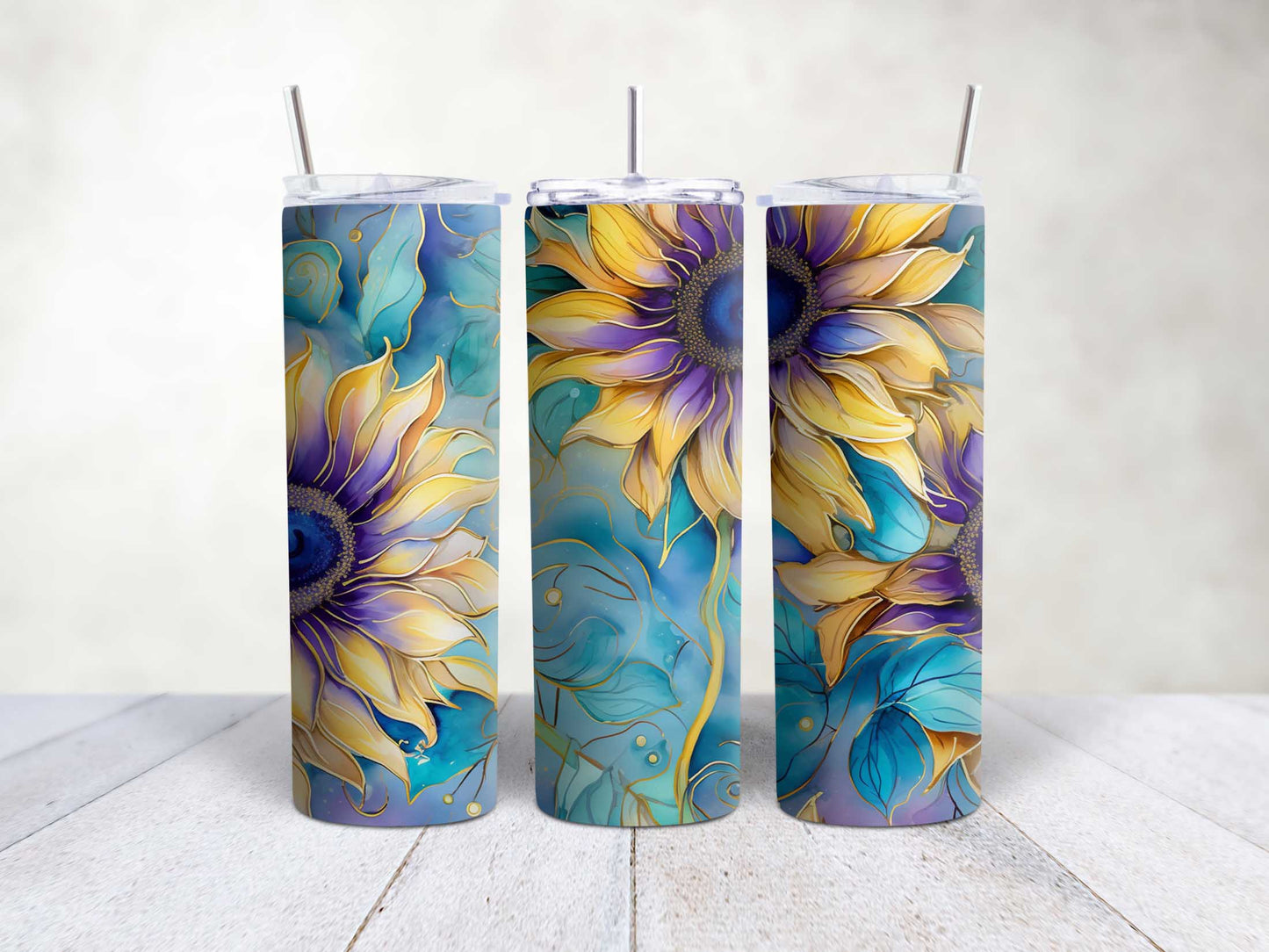 Purple SunFlowers