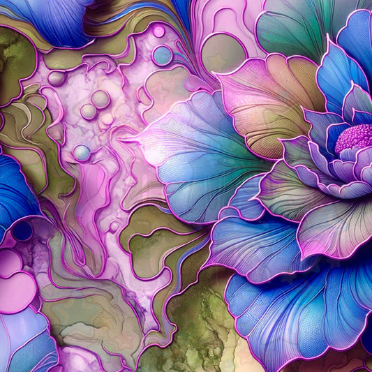 Purple Corner Flowers