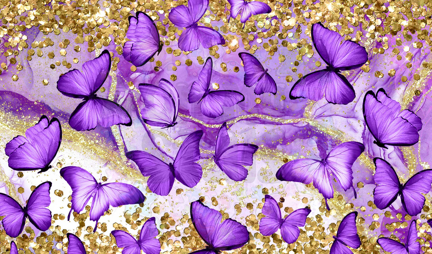 Purple Butterflies