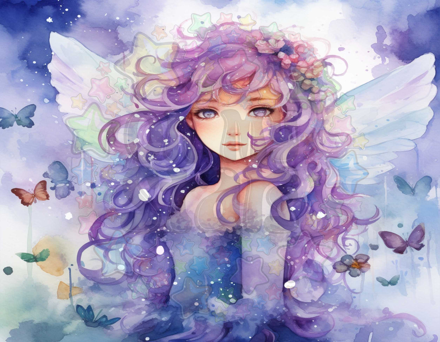 Purple Fairy Child