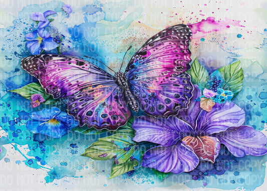 Purple Butterfly