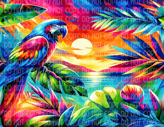 Rainbow Parrot