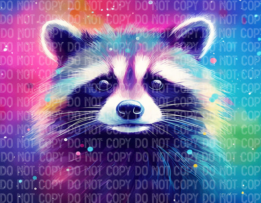Rainbow Racoon