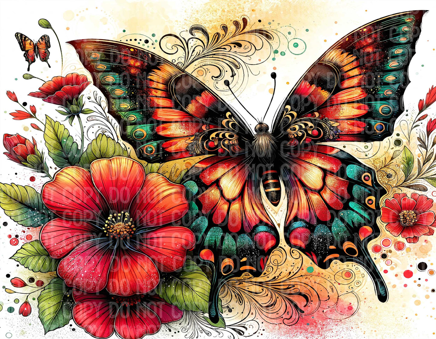 Poppy Butterfly