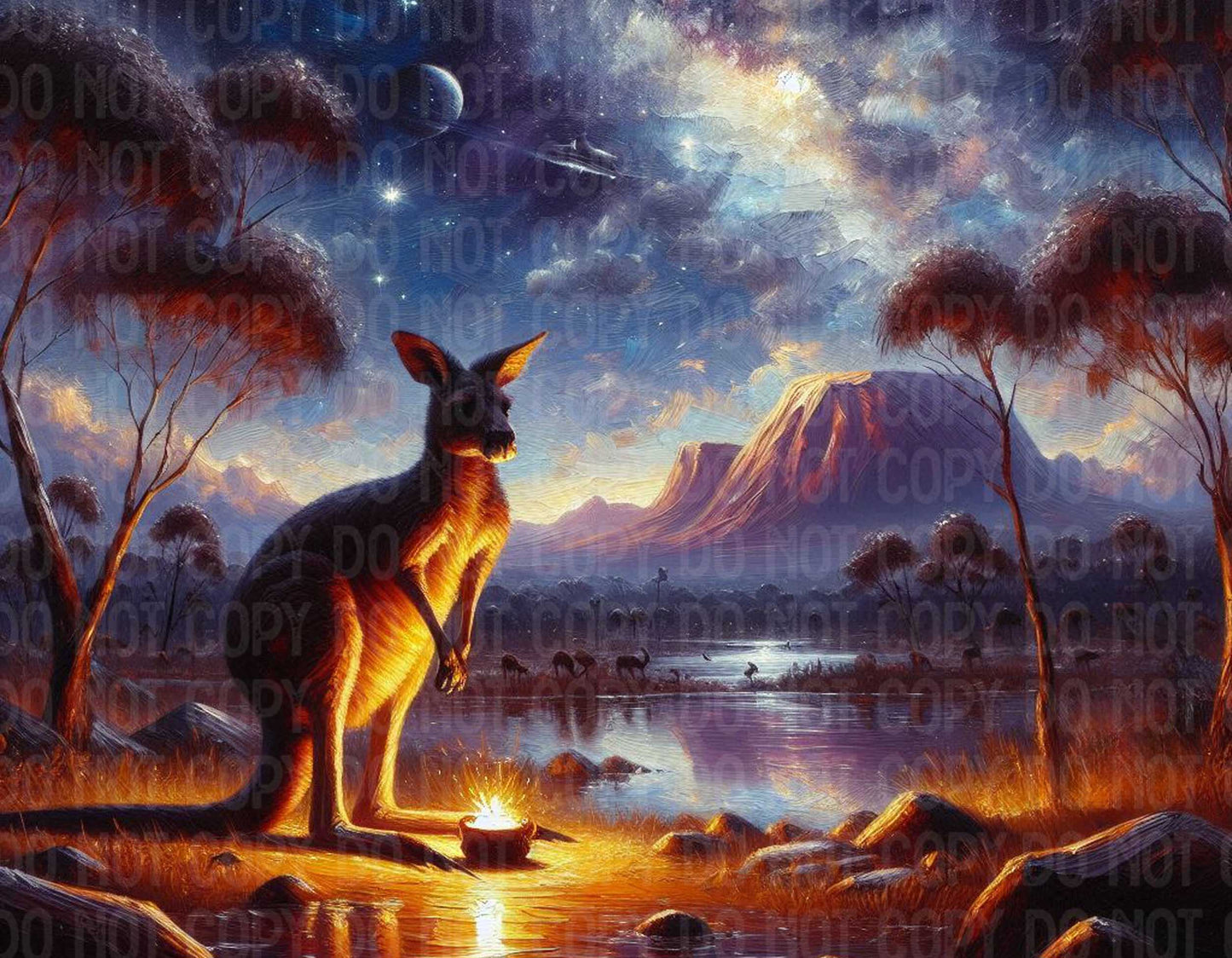 Kangaroo Galaxy Fire