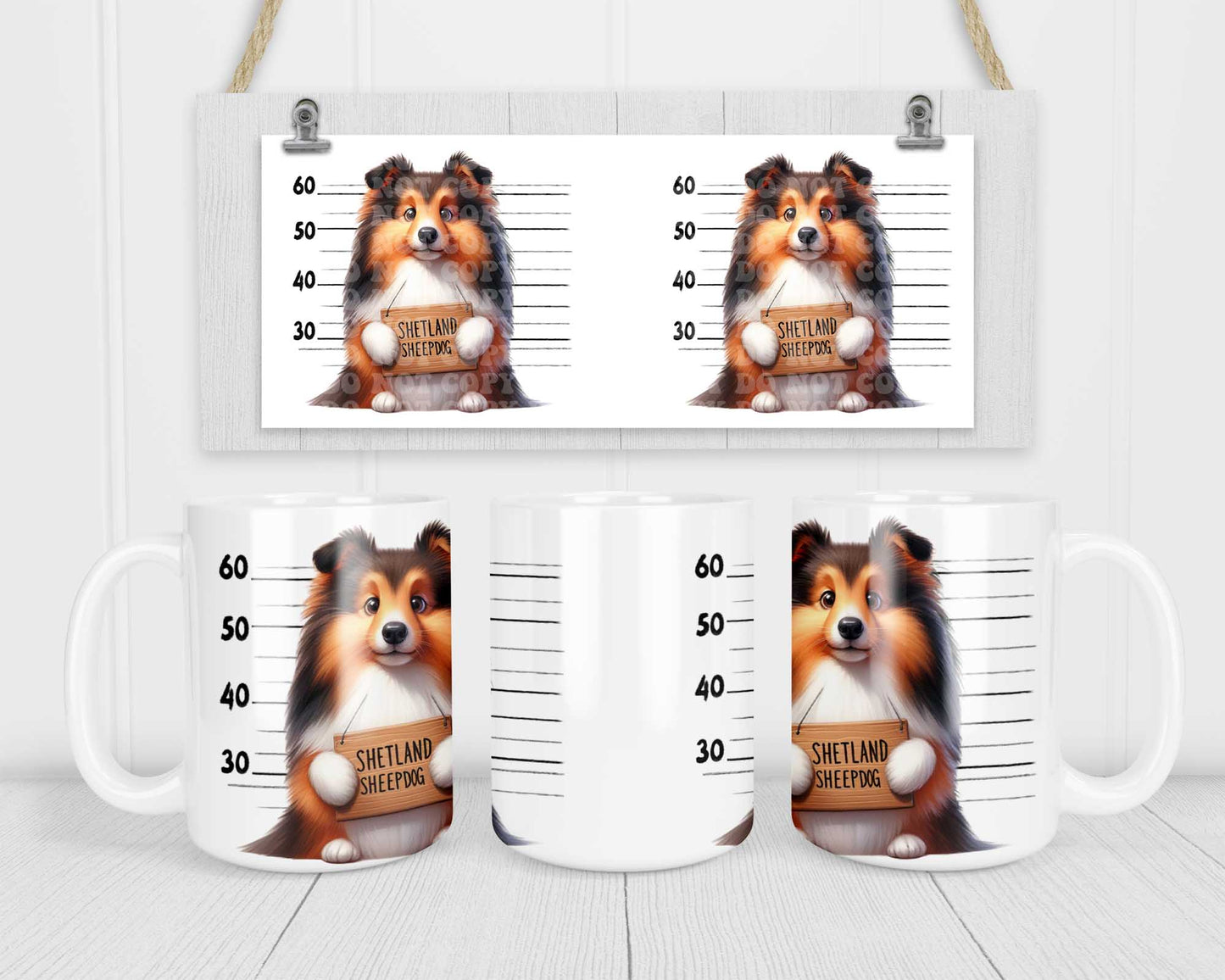 Bad Shetland Sheepdog