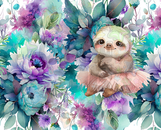 Sloth Watercolour