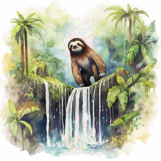 Waterfall Sloth