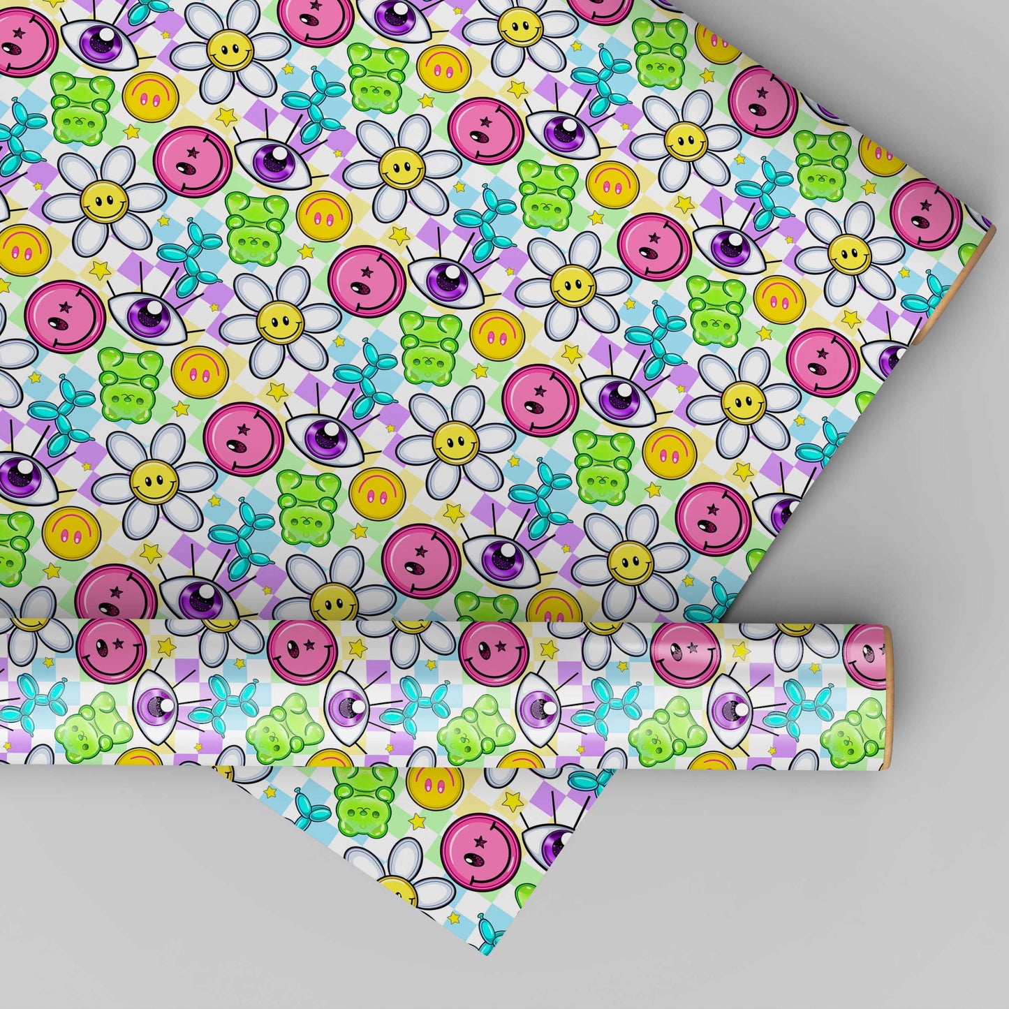 Smile Pastel Check