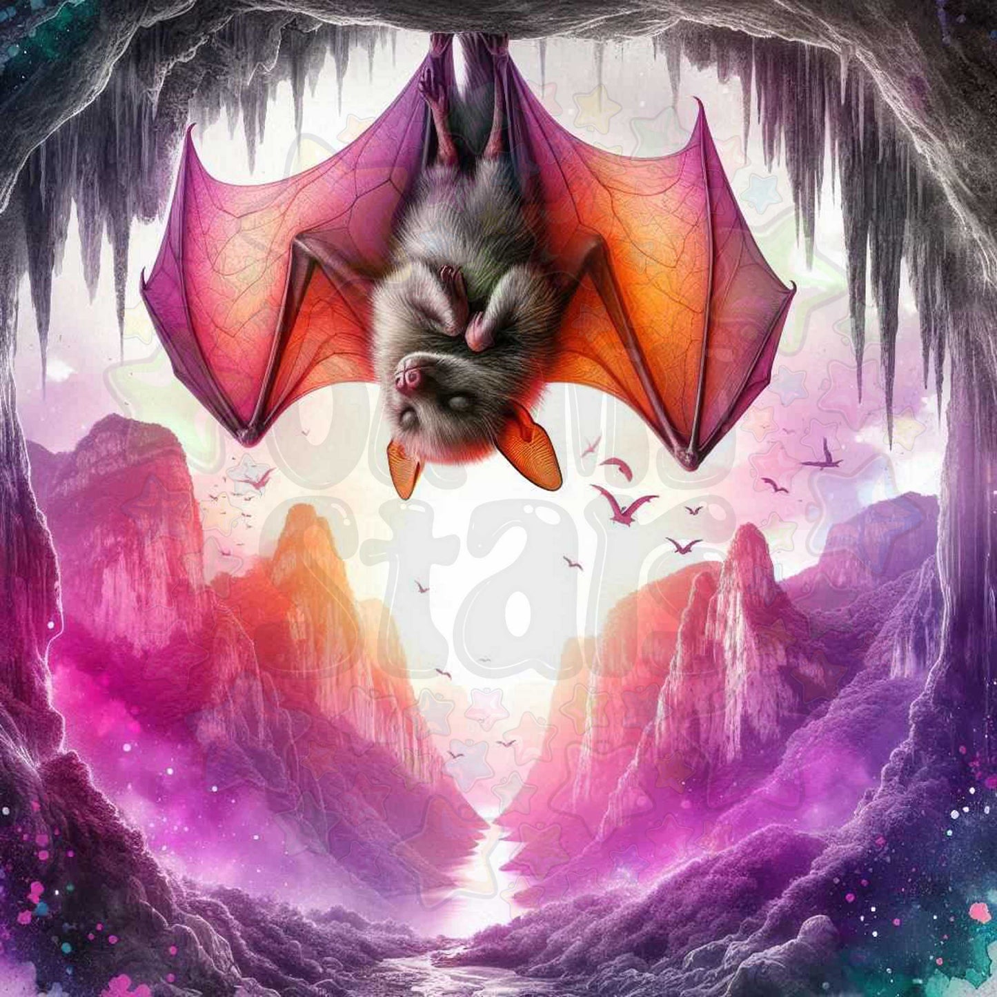 Bat Hanging