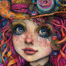 Load image into Gallery viewer, Steampunk Girl
