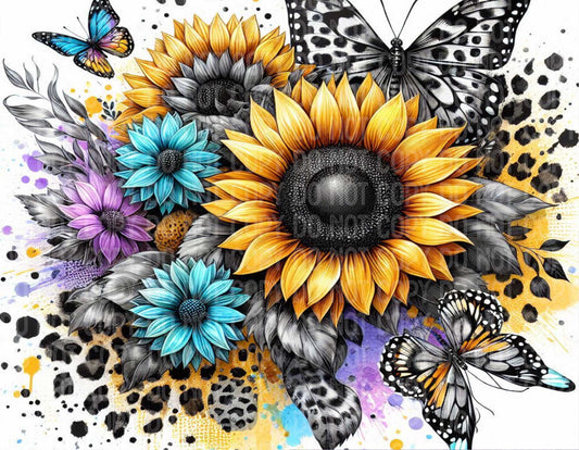 Sunflower Butterflies
