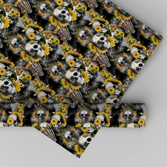 Sunflower Skulls