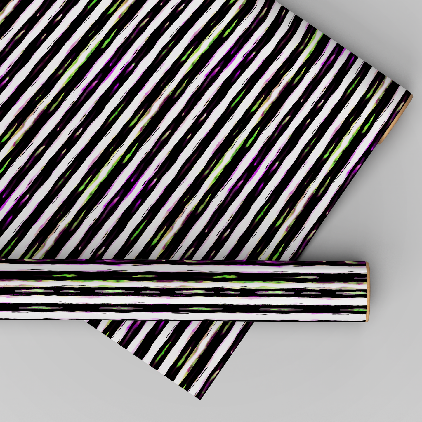 BJ Coord PurpleG Stripe