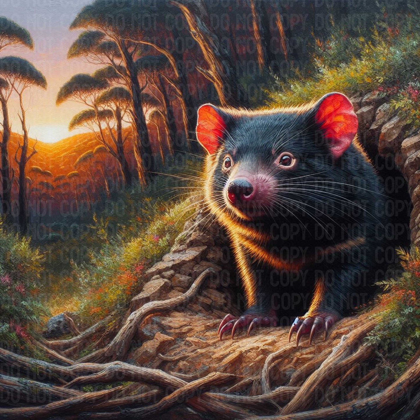 Tasmanian Devil Burrow 2