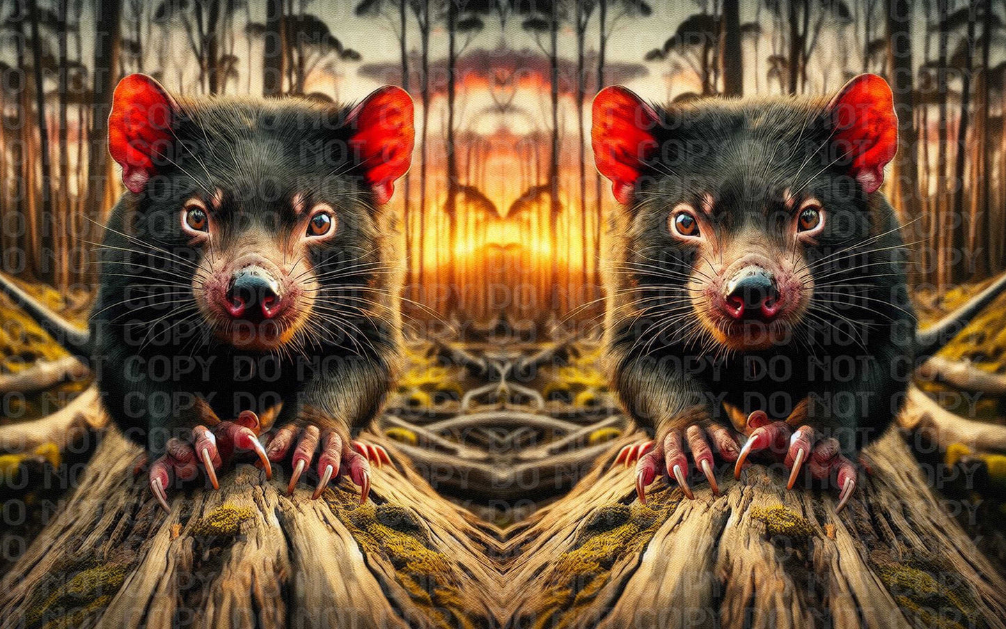 Tasmanian Devil Log