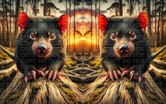 Tasmanian Devil Log