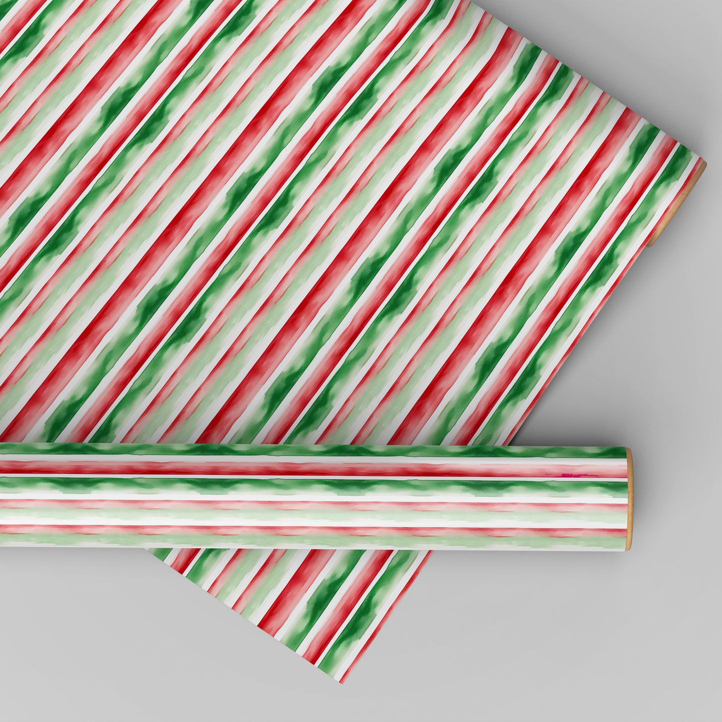 Traditional Christmas Stripes