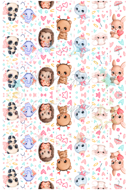 Valentine Animal Fobs