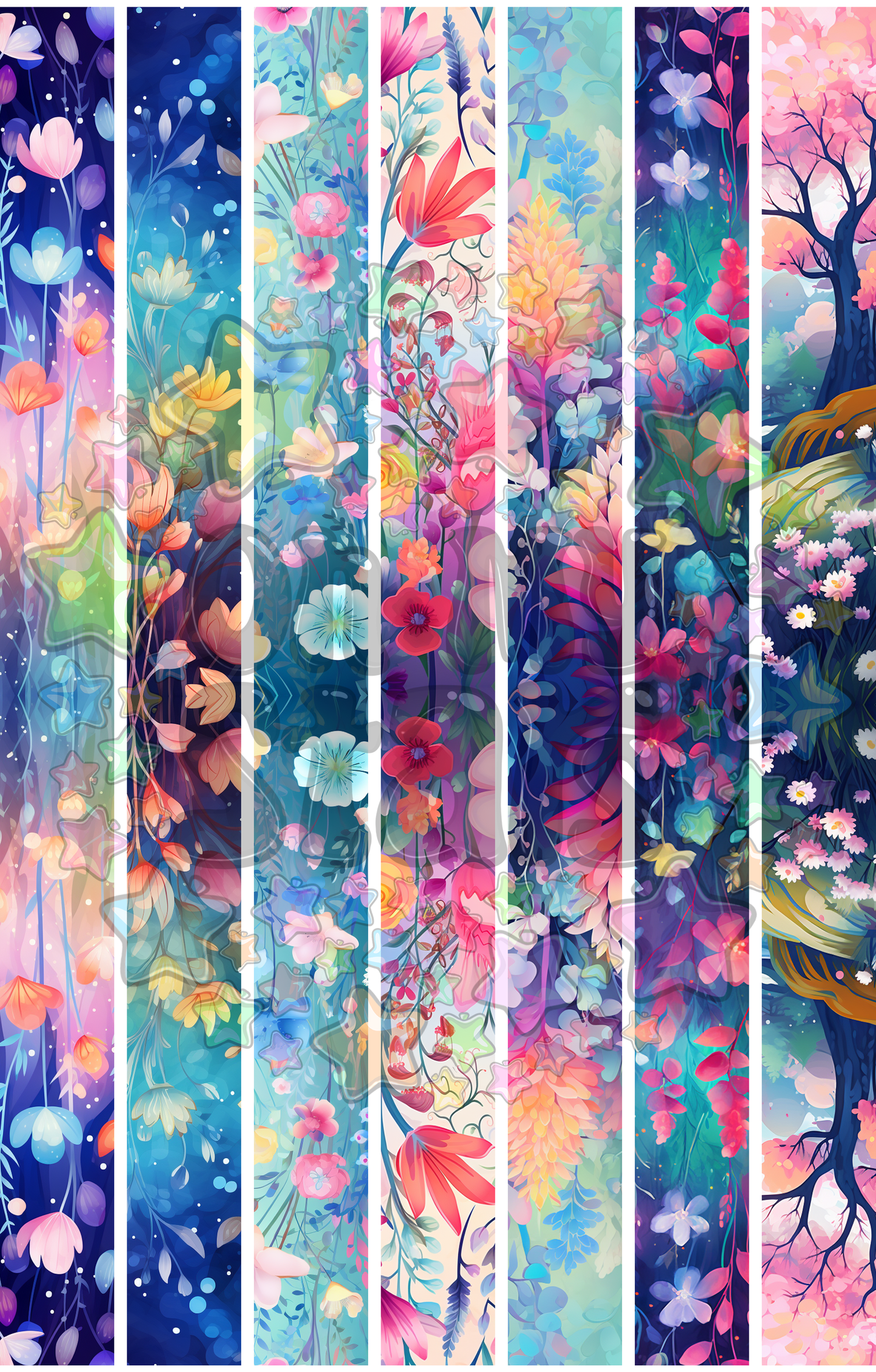 Whimsical Flower Fobs