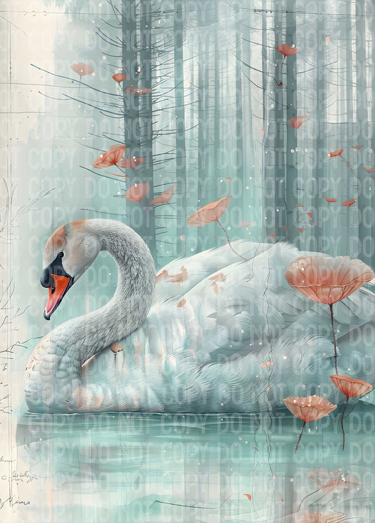 White Swan Lake
