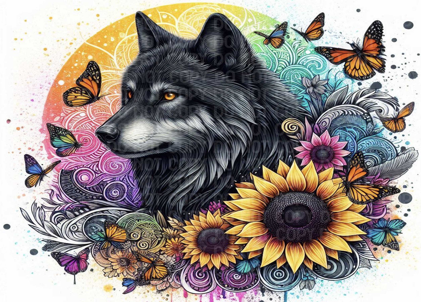 Wolf Sunflowers