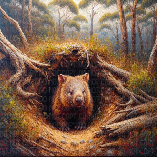 Wombat Burrow 1