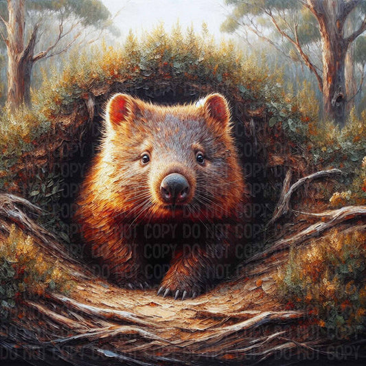 Wombat Burrow 3