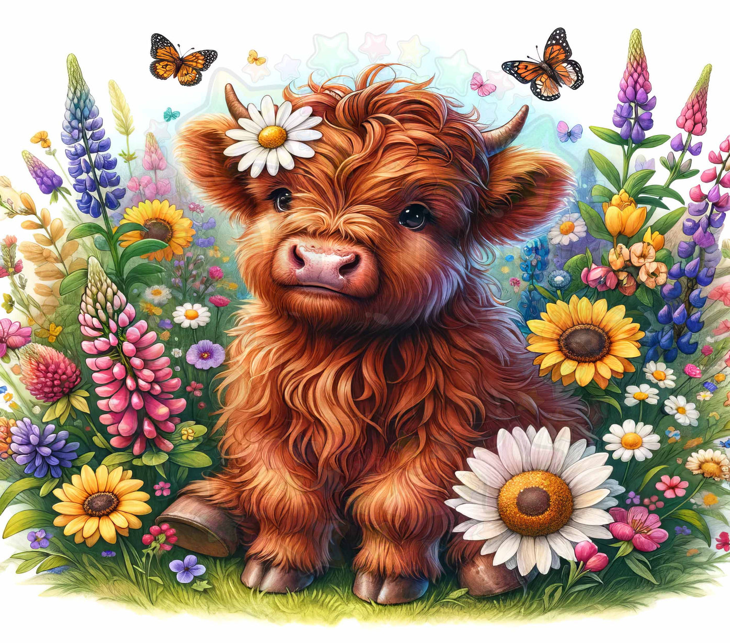 Highland Cow Daisy