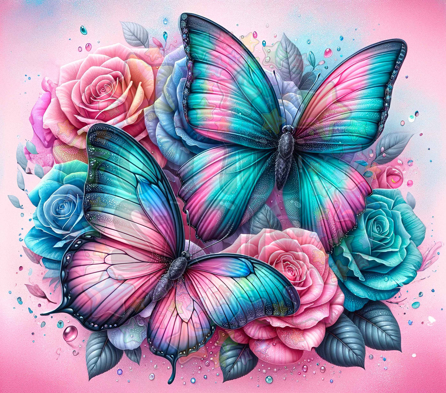 Rose Butterflies