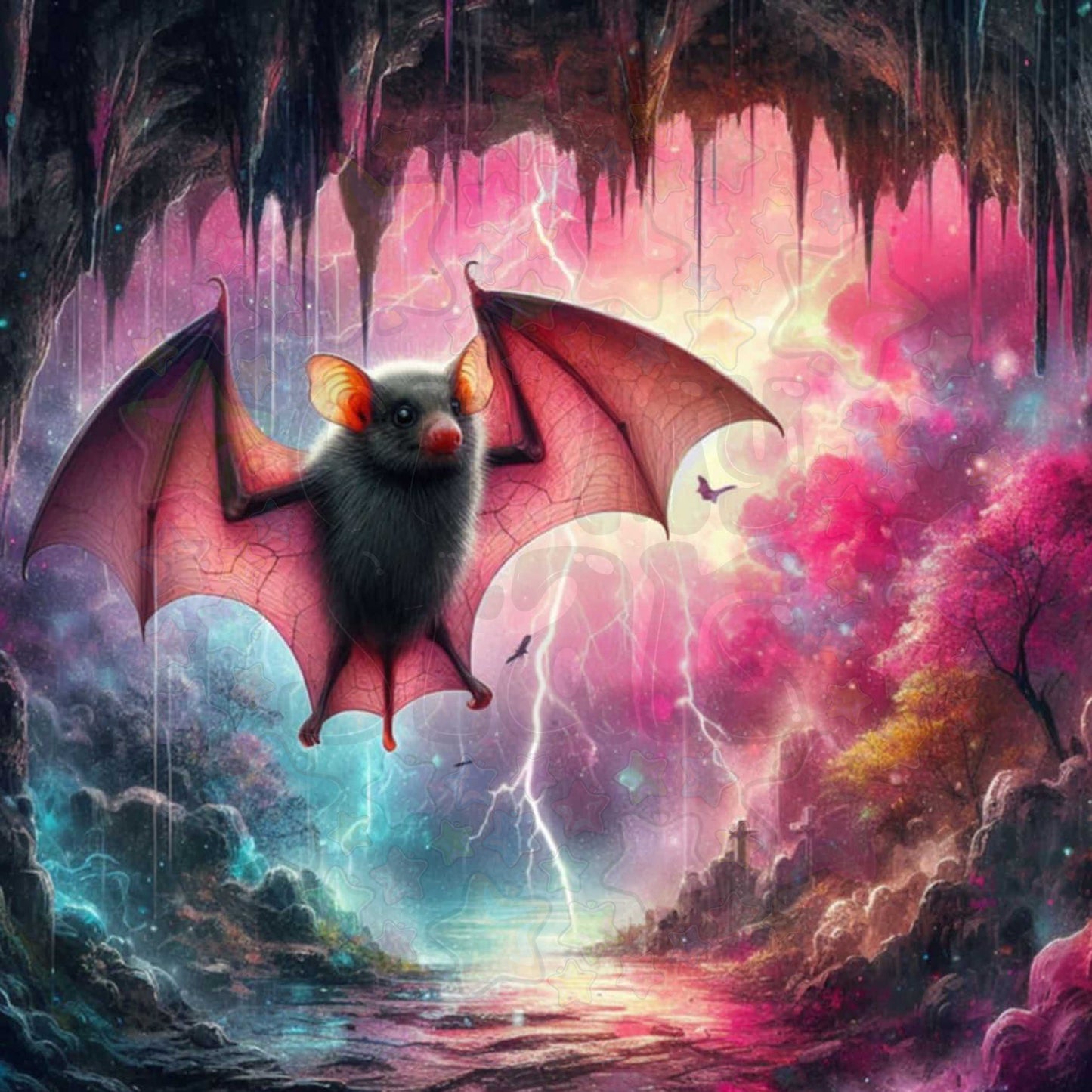 Bat Flying