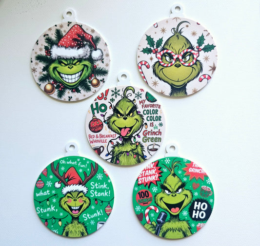Grinch Baubles