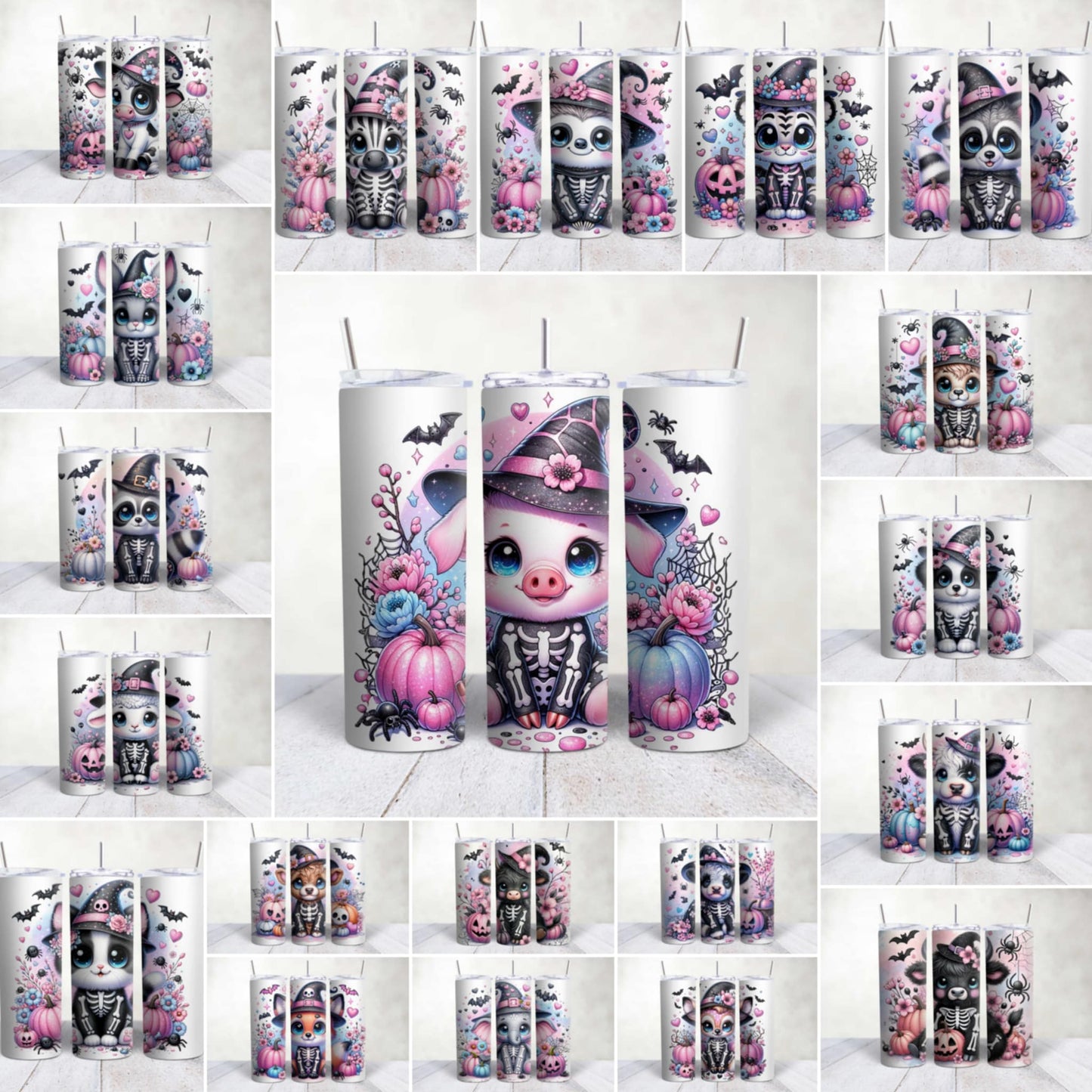 Cute Halloween Animals 20pk