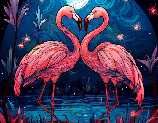 Bold Flamingos
