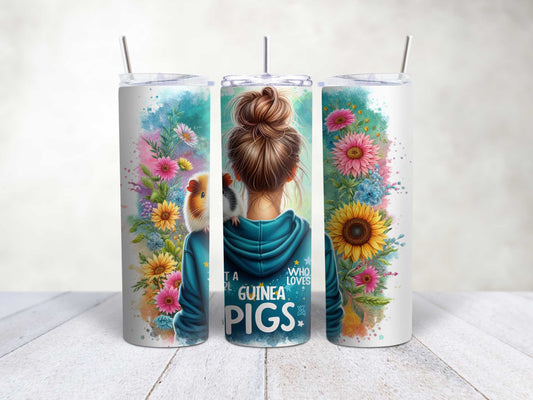 Girl Who Loves Guinea Pigs