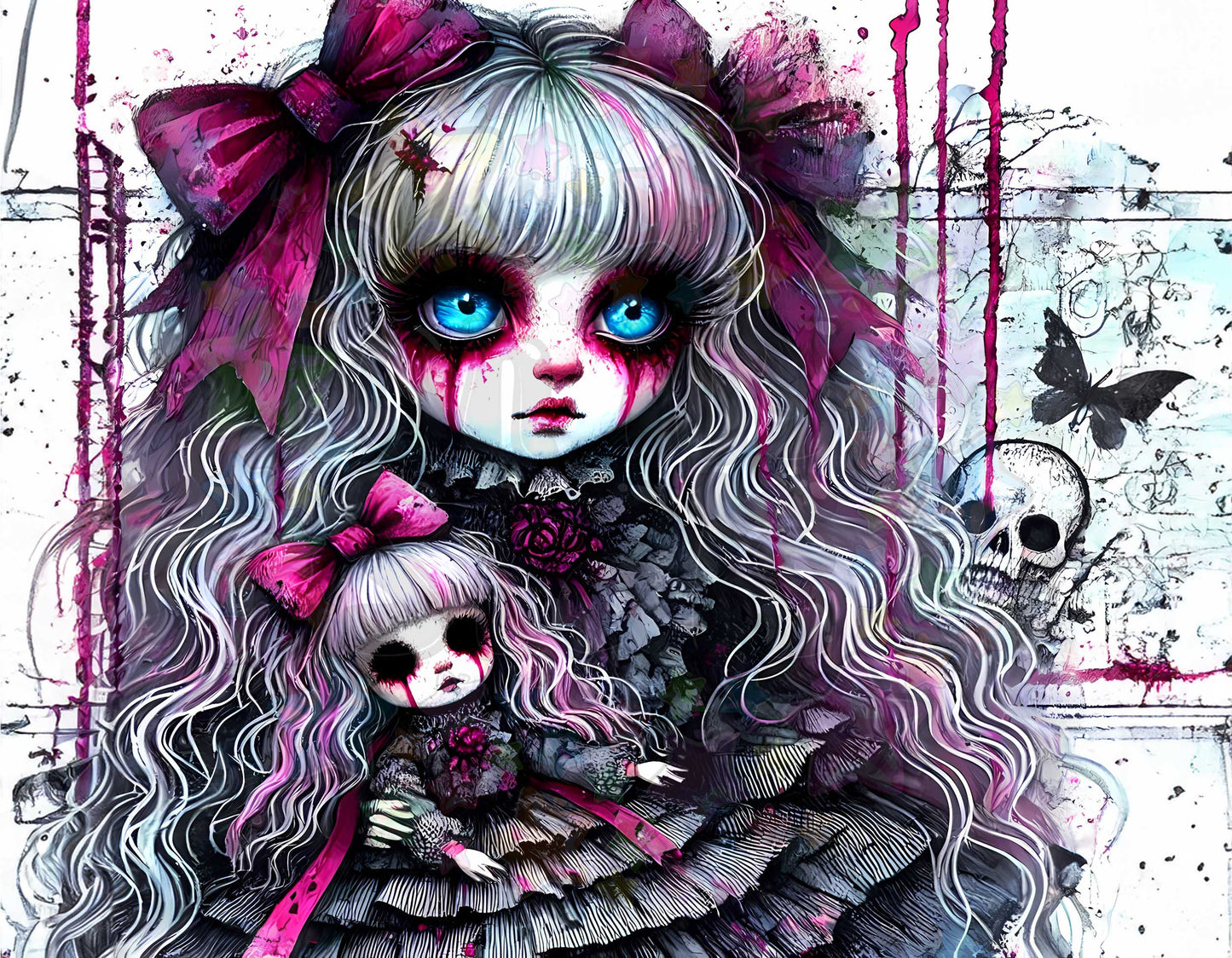 Goth Doll Purple