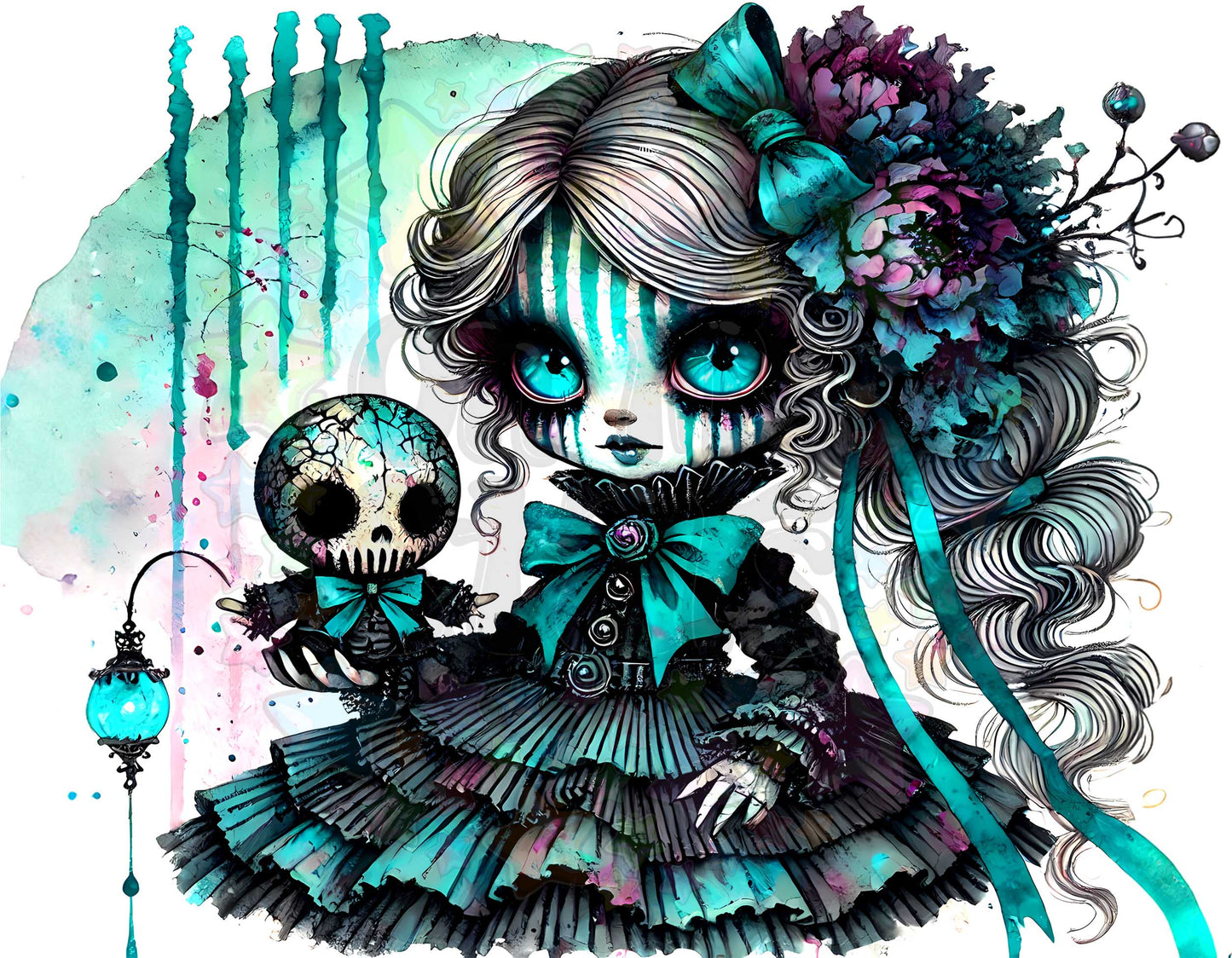 Goth Doll Aqua
