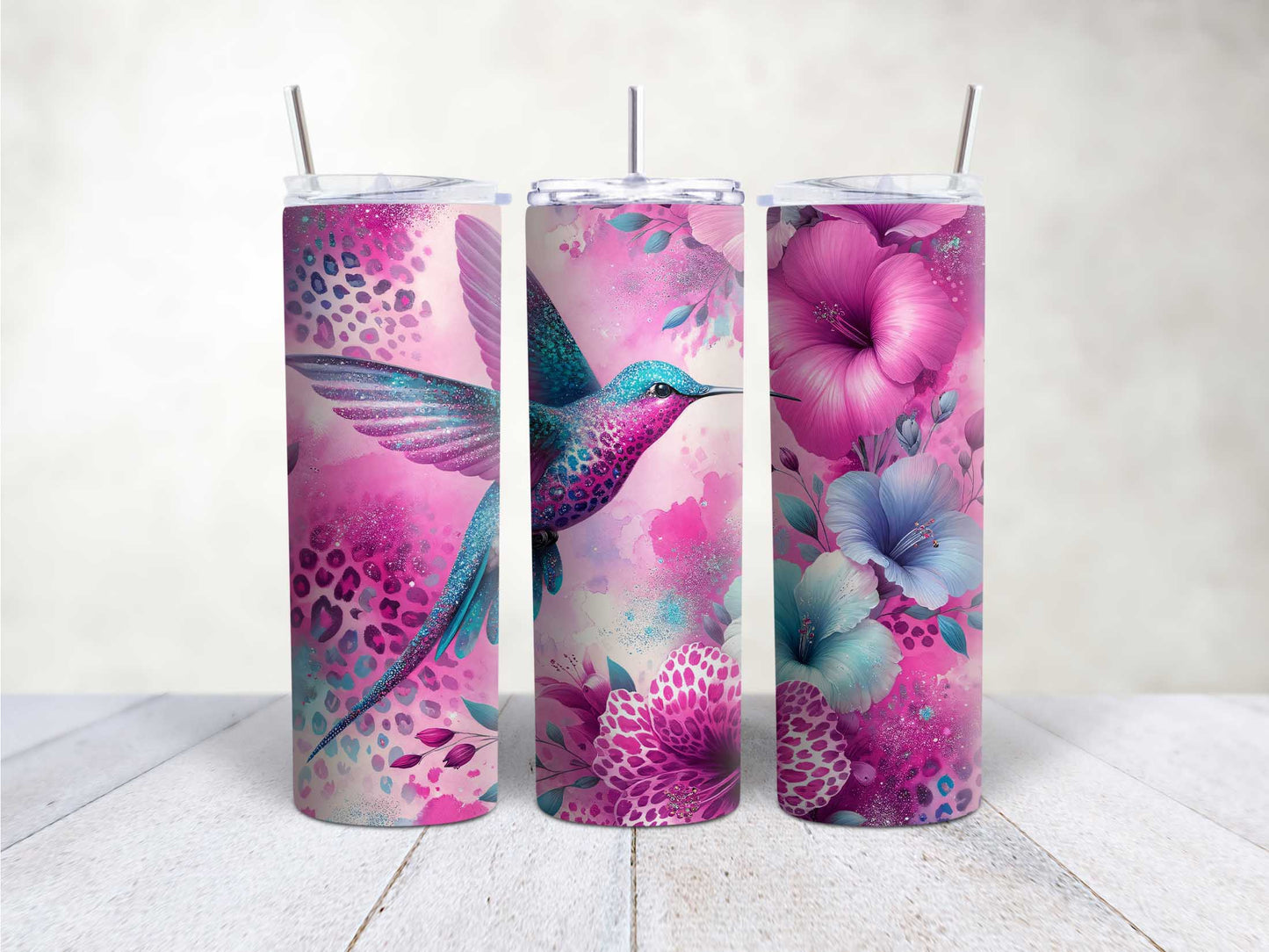 Pink Leopard Hummingbird