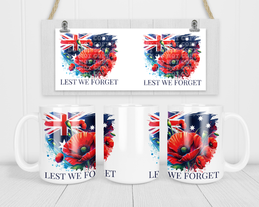 Lest We Forget Mug