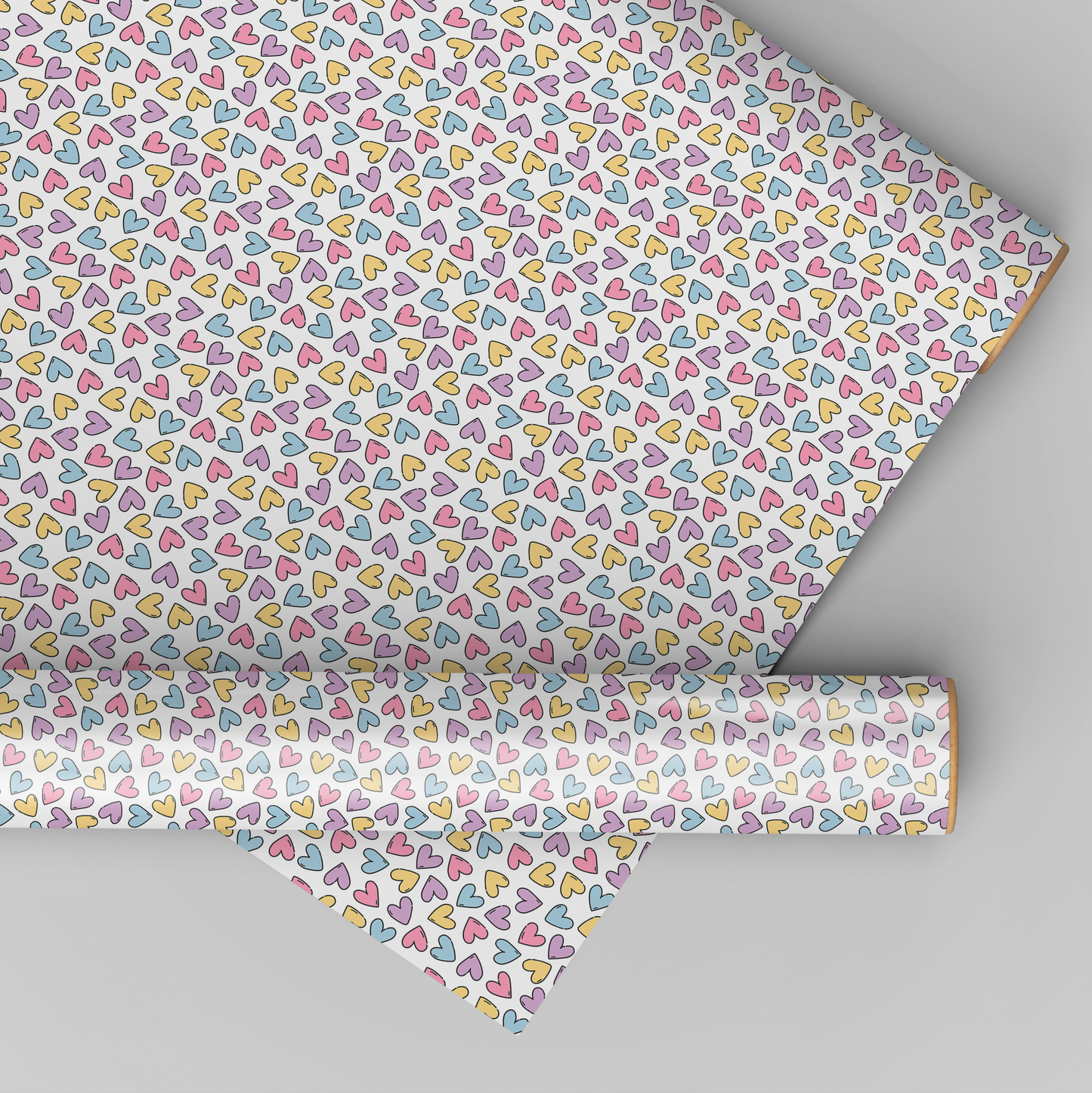 Pastel Hearts