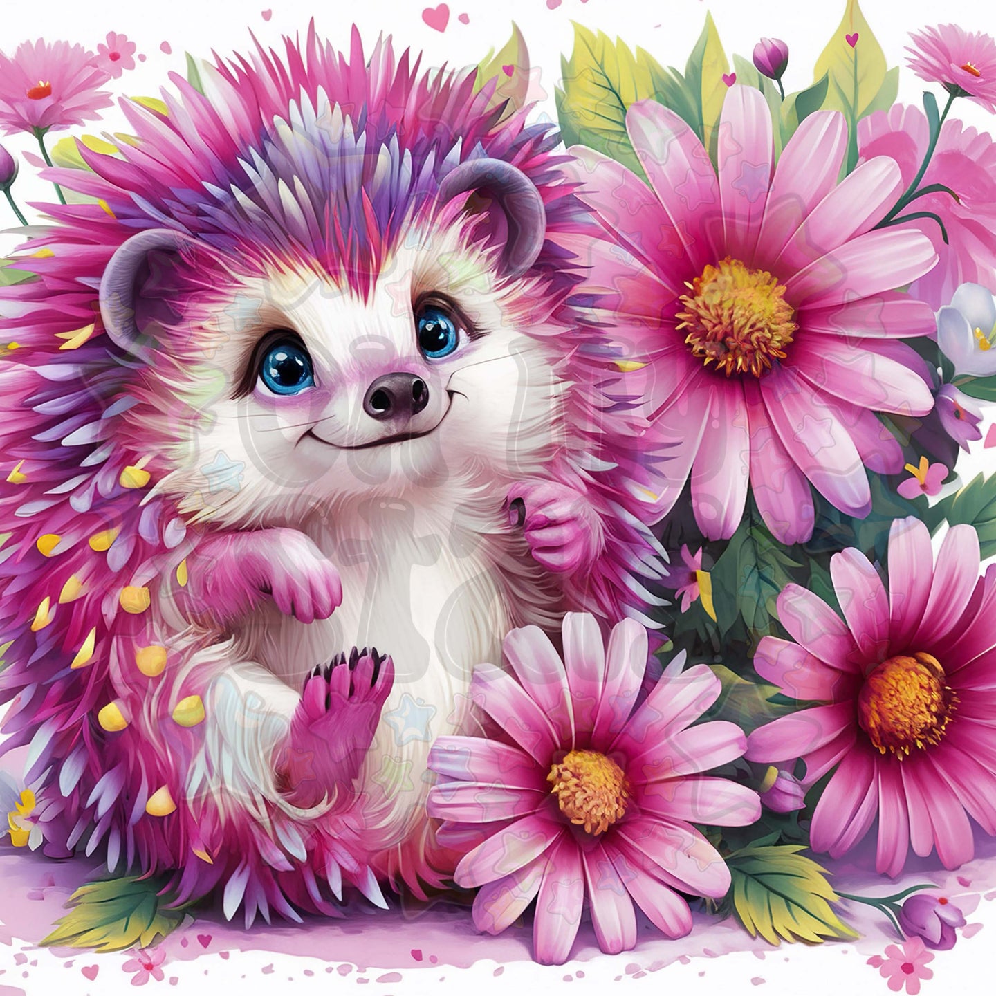 Pink Hedgehog