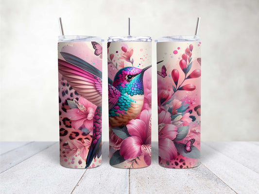 Pink Leopard Hummingbird