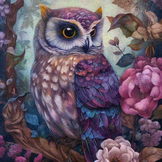 Purple Night Owl